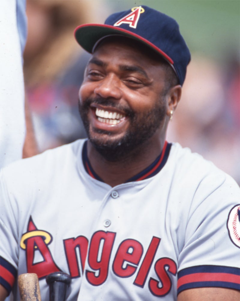 Dave Parker in Angels uniform
